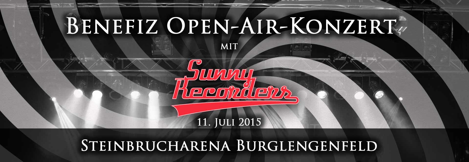 Ton-, Licht- und Bühnenaufbau in der Steinbruch-Arena